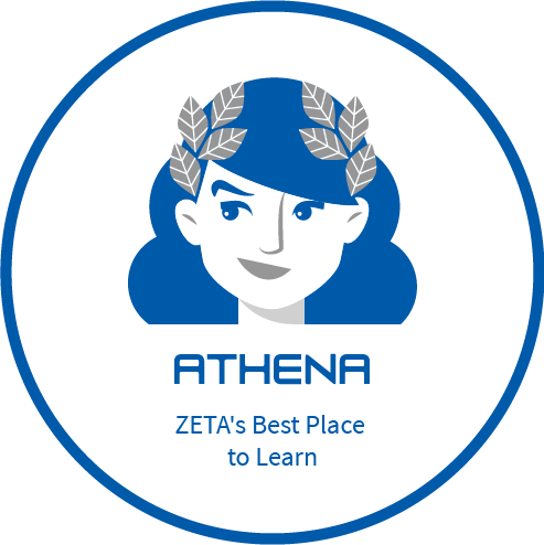 Athena-ZETAs virtuelle Trainerin.